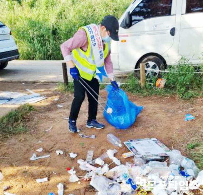 무안군, 유원지 쓰레기 불법투기 집중 단속 나섰다.